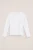 WE Fashion – Meisjes T-shirt van ribstof – Wit – Katoen –