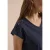 Shirt met overhangende schouders en uitgesneden details