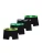 PUMA Onderbroek  geel / groen / zwart / offwhite
