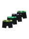 PUMA Onderbroek  geel / groen / zwart / offwhite