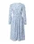Monki Jurk  blauw / pastelblauw / wit