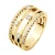 Ring Diamonds 0,32 Cts Satellite Jewelry Gold Yellow