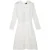 The Kooples Short Dress In Viscose / Nylon White