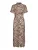VERO MODA Blousejurk ‘VMEasy Joy’  ecru / bruin / zwart