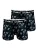 UNABUX Boxershorts ‘ BLACK WHITE RABBIT ‘  zwart