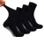 4-Pack Korte Bamboe Diabetessokken met Grips voor Heren en Dames