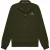 Aquascutum Heren Klein Logo Mock Neck Actief Fleecejack (Leger Groen)
