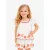 Mayoral Meisjes set top short embroidered wit