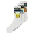 NAME IT KIDS sokken met print – wit (set van 3)