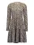 Hailys Jurk ‘Id44a’  beige / bruin / rosa / zwart