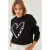 Geprinte Crew Neck Relaxed Fit Sweatshirt