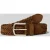 MONTI Riem van leer in vlechtlook model ‘Vancouver’
