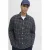 JACK & JONES PREMIUM geruit overshirt donkerblauw
