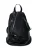 Isabella Rhea Zwart Rundleer Tas
