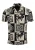 Key Largo Overhemd  beige / zwart