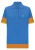 Giorgio di Mare Shirt  blauw / geel / oranje