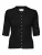 Aware Gebreid vest ‘VMPanama’  zwart