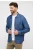 ETERNA 1863 Overshirt blauw, Effen