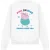 Peppa Pig Unisex adult roze of blauw papa varken houdt van jou sweatshirt