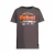 Orange Stars T-shirt grijs