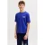 JACK & JONES JUNIOR T-shirt met backprint kobaltblauw