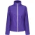 Regatta Opvallende Dames/dames Ablaze Afdrukbaar Soft Shell-jasje (Paars/Zwart)