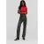 Karl Lagerfeld Aop Straight Denim Pants Black Printed Denim