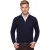 trui Boss Black donkerblauw effen
