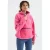 Overmaatse Pluche Half-Zip Sweatshirt