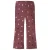 NAME IT MINI gebloemde flared broek – roodbruin