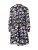 QS Jurk  indigo / pastelroze / zwart / wit