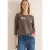 Cecil Dames Shirt met print aan de voorkant in Beige
