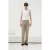 Geruite Rechte Broek met Elastiche Taille