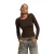 Dames-T-shirt met lange mouwen Urban Classics Heat Slim