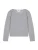 JUST CASHMERE Trui ‘Vivian’  grijs