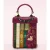 Vendula Christmas Library Book Box tas in bordeauxrood