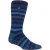 Heat Holders – Fleece pantoffelsokken met patroon voor heren – Marine / Denim