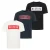 MUSTANG Shirt  blauw / rood / zwart / wit