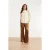 Smashed Lemon Blouse met kanten print en strikhals |