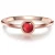 Glanzstücke München Ring  rose-goud / rood