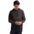 Trespass Rocky Active-hoodie met volledige ritssluiting voor heren (Zwarte mergel)