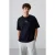 Overmaatse Katoenmix Logo T-shirt
