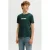 JACK & JONES JUNIOR rechtvallend T-shirt met logo – petrol