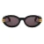 Palm Angels Miracle Cat Eye-zonnebrillen voor dames (Zwart/Donkergrijs)