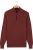 Baileys Half-Zip Sweater rood, Effen