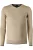 Marvelis Casual Trui V-hals beige, Effen