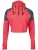 Gorilla Wear Sportief sweatshirt ‘Zion’  grijs / pink / zwart / wit