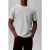 Calvin Klein Ss Waffle Badge Crew Neck Tee Overcast