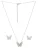AVANT-GARDE PARIS Sieraden set ‘Katarinara’  zilver