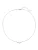 Hey Happiness Ketting ‘Lumi Line’  zilver